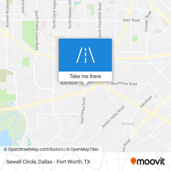 Sewell Circle map