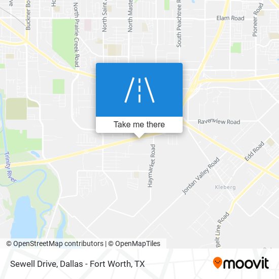 Mapa de Sewell Drive