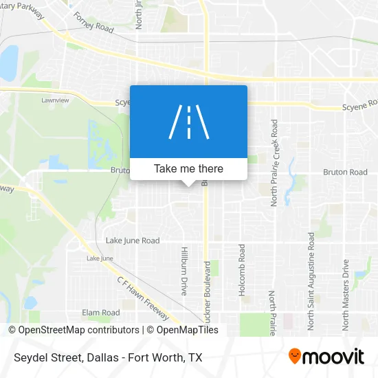 Mapa de Seydel Street