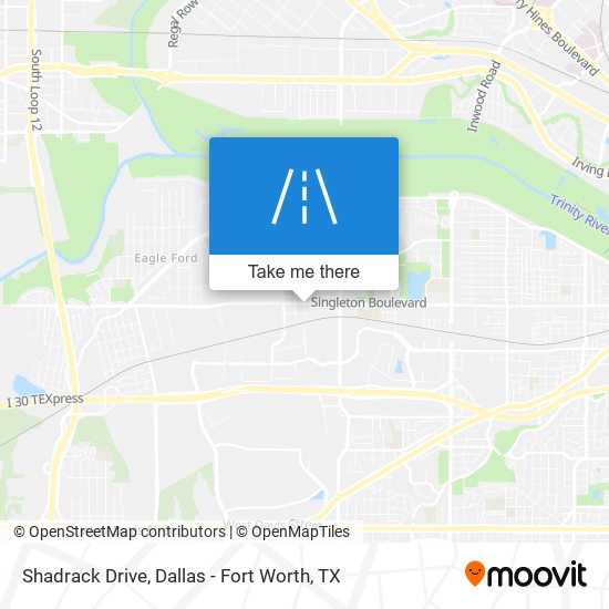 Shadrack Drive map