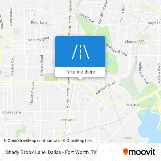 Mapa de Shady Brook Lane