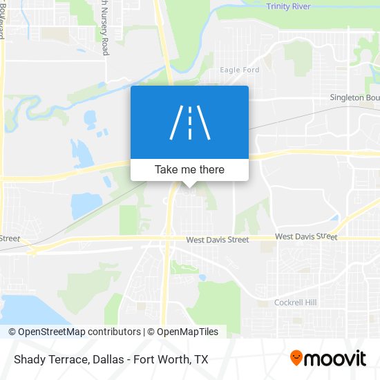 Shady Terrace map