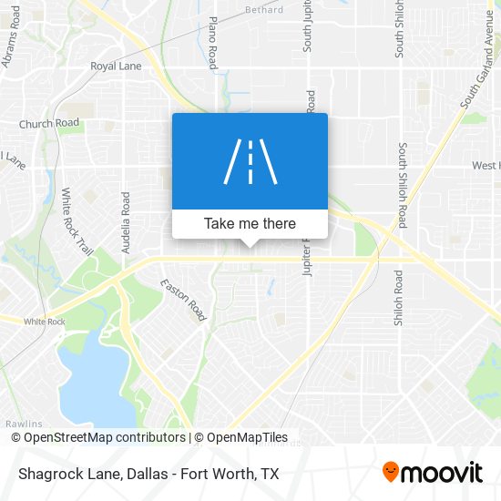 Mapa de Shagrock Lane