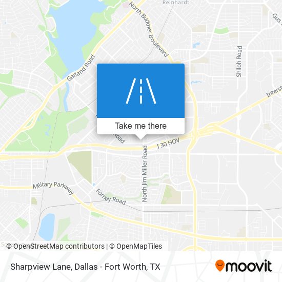 Sharpview Lane map