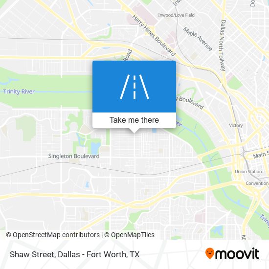 Shaw Street map