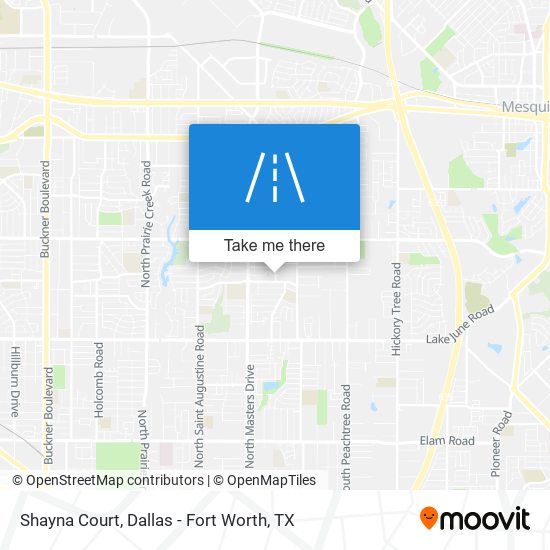 Shayna Court map