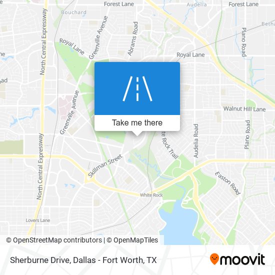 Mapa de Sherburne Drive