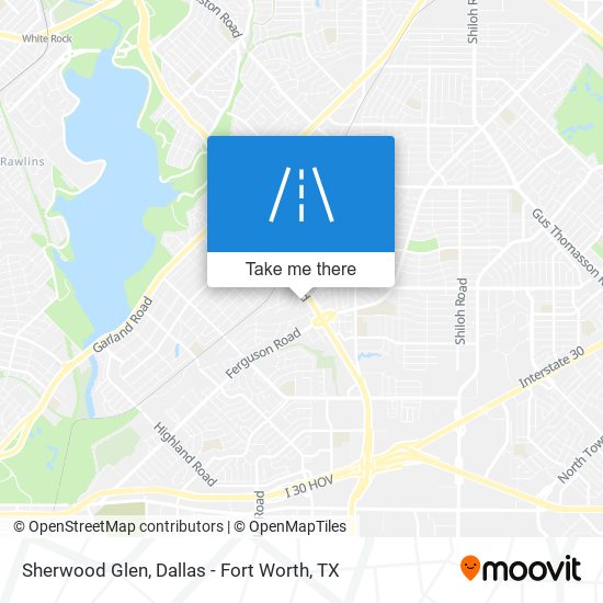 Sherwood Glen map