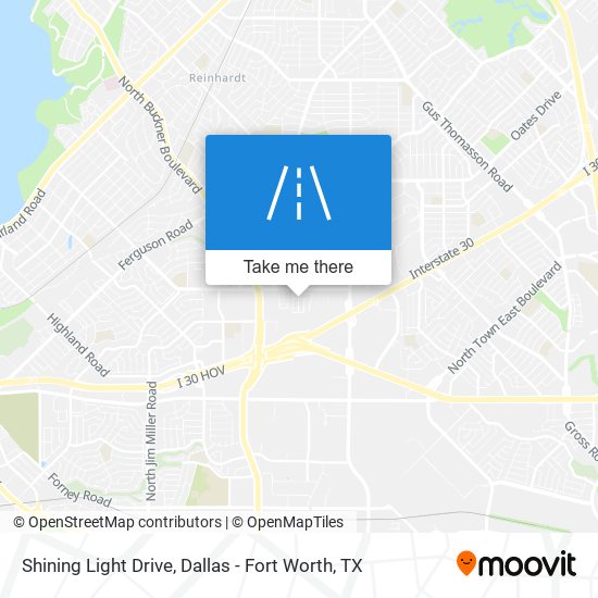 Mapa de Shining Light Drive