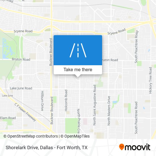 Shorelark Drive map