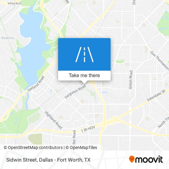 Mapa de Sidwin Street