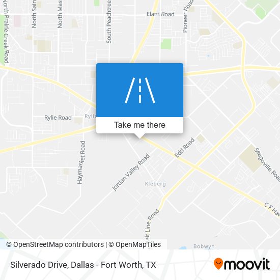 Mapa de Silverado Drive