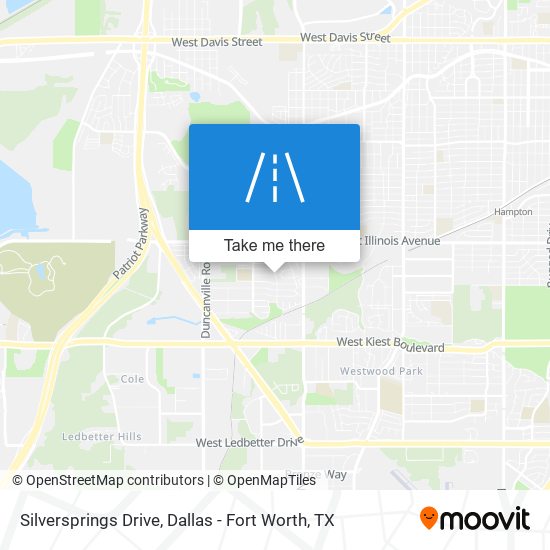 Mapa de Silversprings Drive