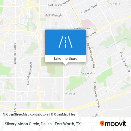 Silvery Moon Circle map