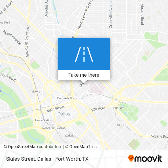 Mapa de Skiles Street
