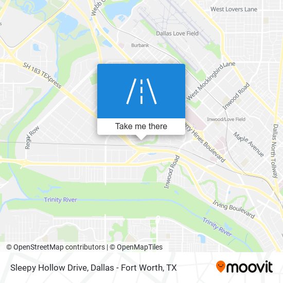 Mapa de Sleepy Hollow Drive