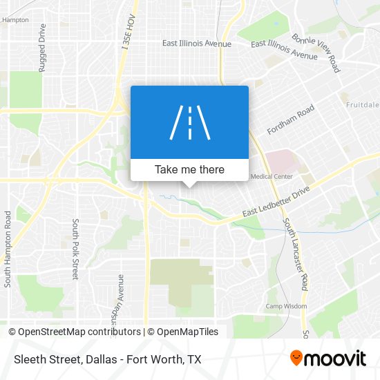 Sleeth Street map