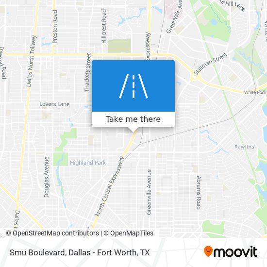 Smu Boulevard map