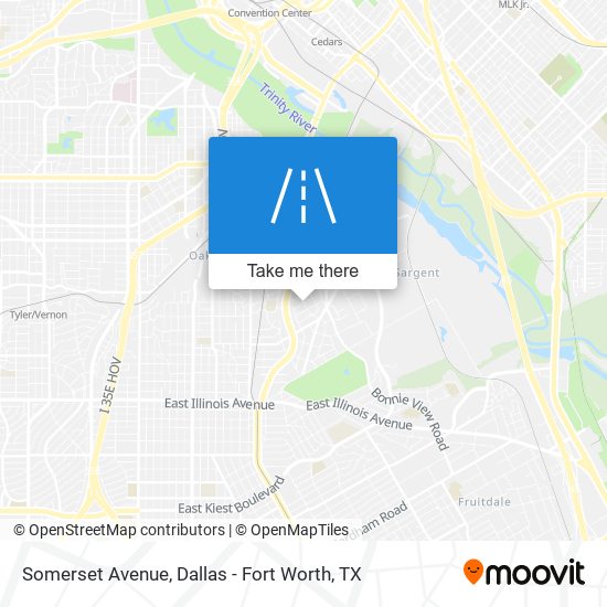 Somerset Avenue map