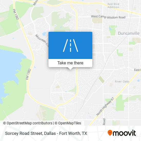 Sorcey Road Street map