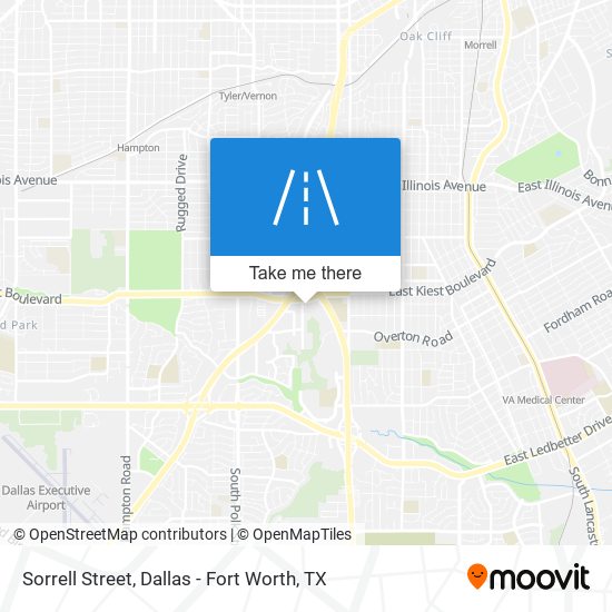 Sorrell Street map