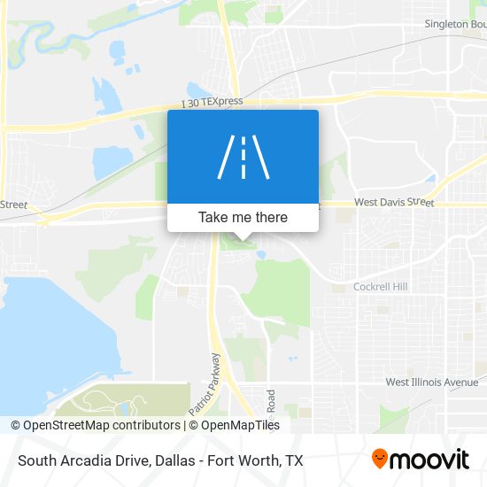 Mapa de South Arcadia Drive