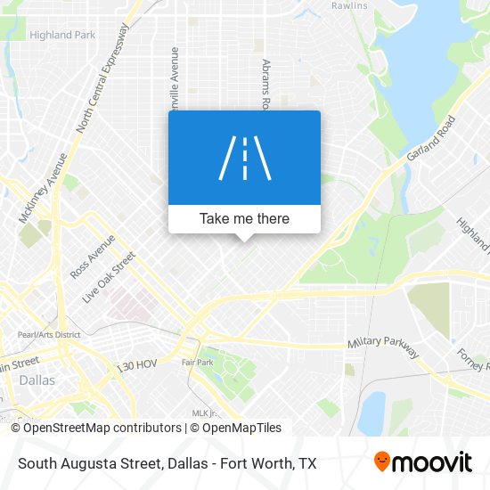 Mapa de South Augusta Street