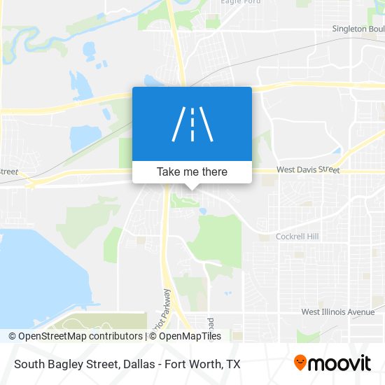 Mapa de South Bagley Street