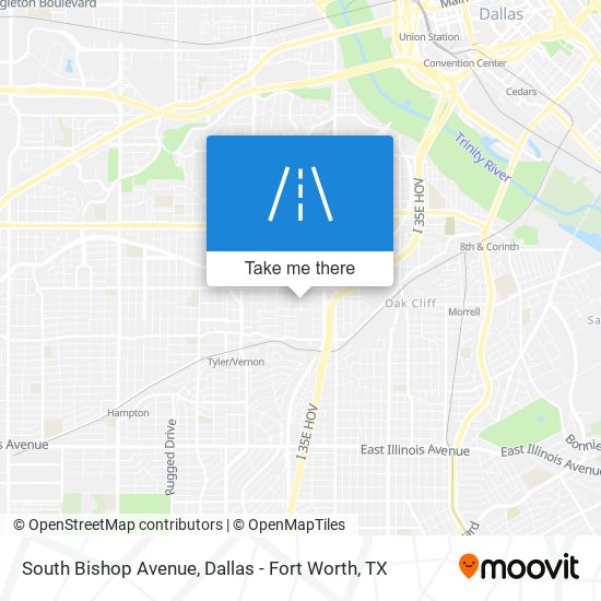 Mapa de South Bishop Avenue