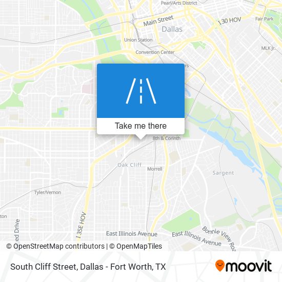 South Cliff Street map
