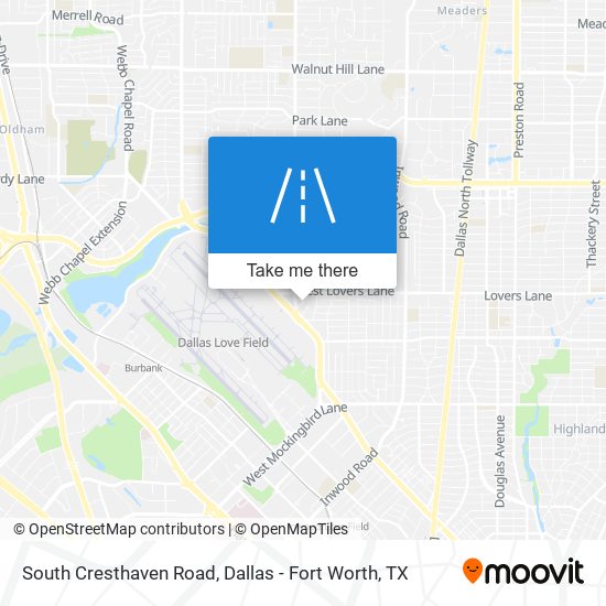Mapa de South Cresthaven Road