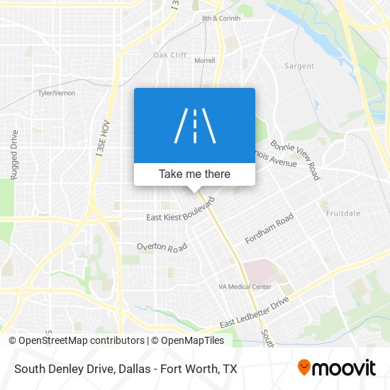 Mapa de South Denley Drive