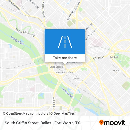 Mapa de South Griffin Street