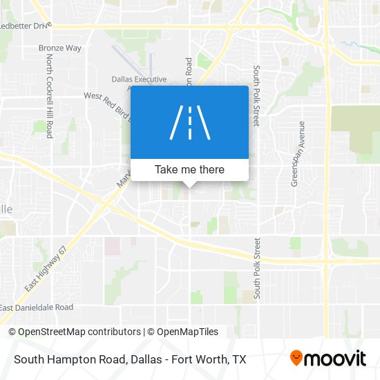 Mapa de South Hampton Road