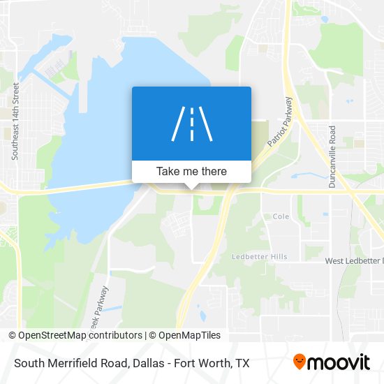 Mapa de South Merrifield Road