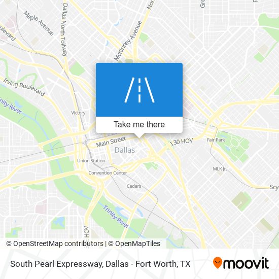 Mapa de South Pearl Expressway