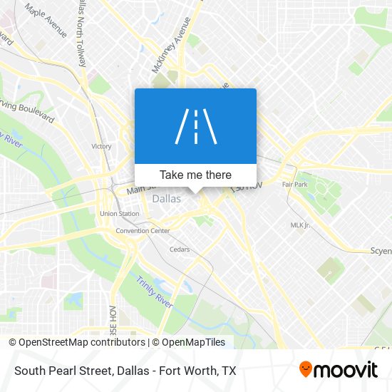 South Pearl Street map