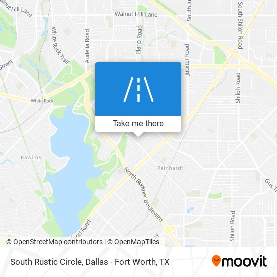 South Rustic Circle map