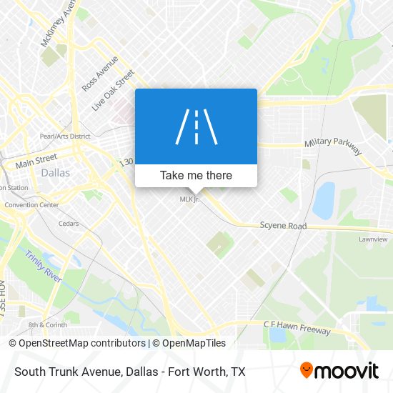 Mapa de South Trunk Avenue