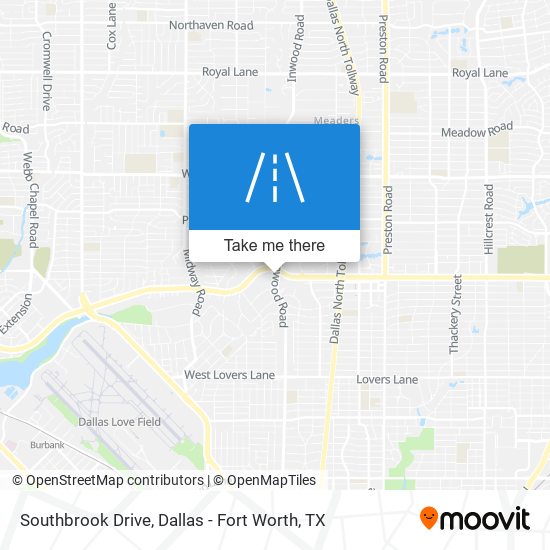 Southbrook Drive map