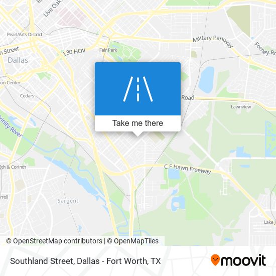 Southland Street map