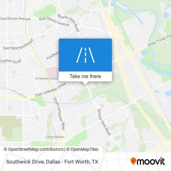 Southwick Drive map