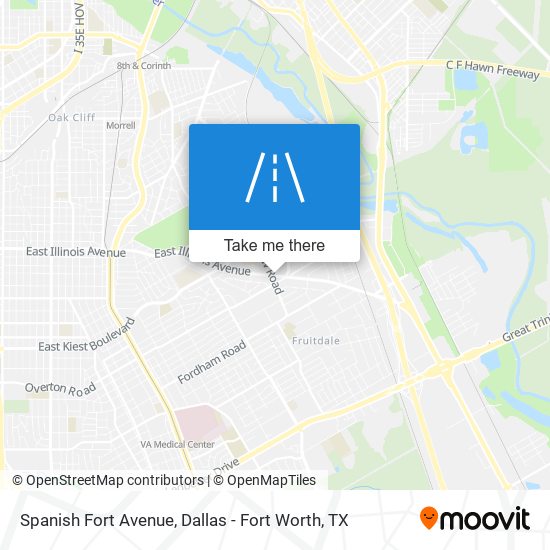 Spanish Fort Avenue map