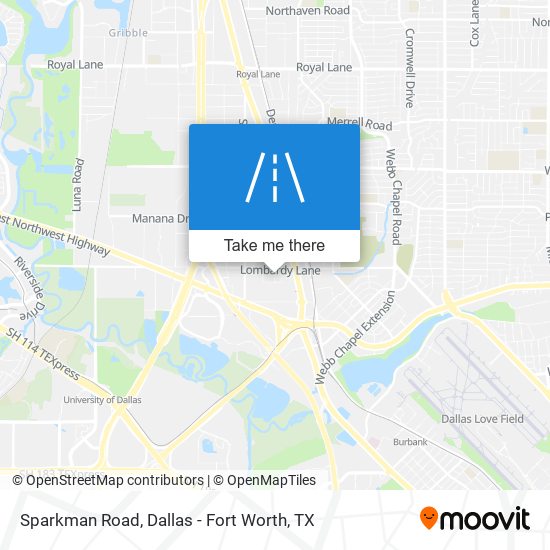 Sparkman Road map