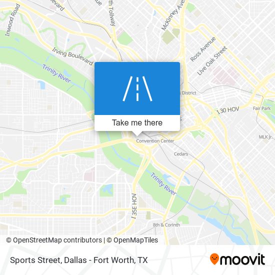 Sports Street map