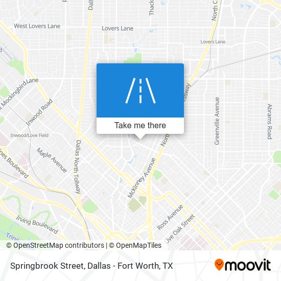 Springbrook Street map