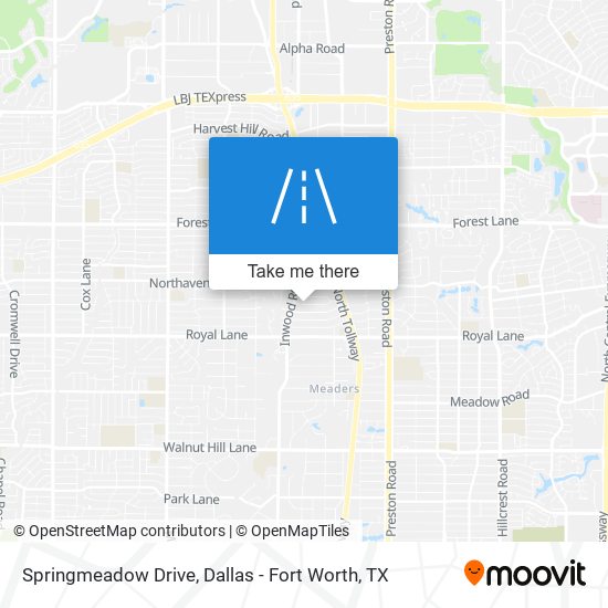 Springmeadow Drive map