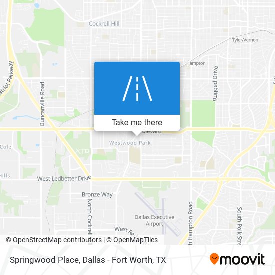 Springwood Place map
