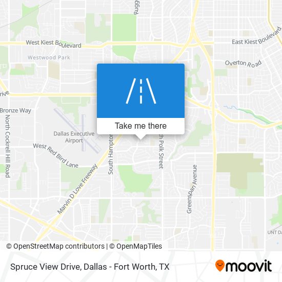 Spruce View Drive map