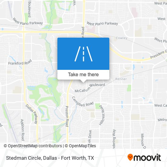 Stedman Circle map